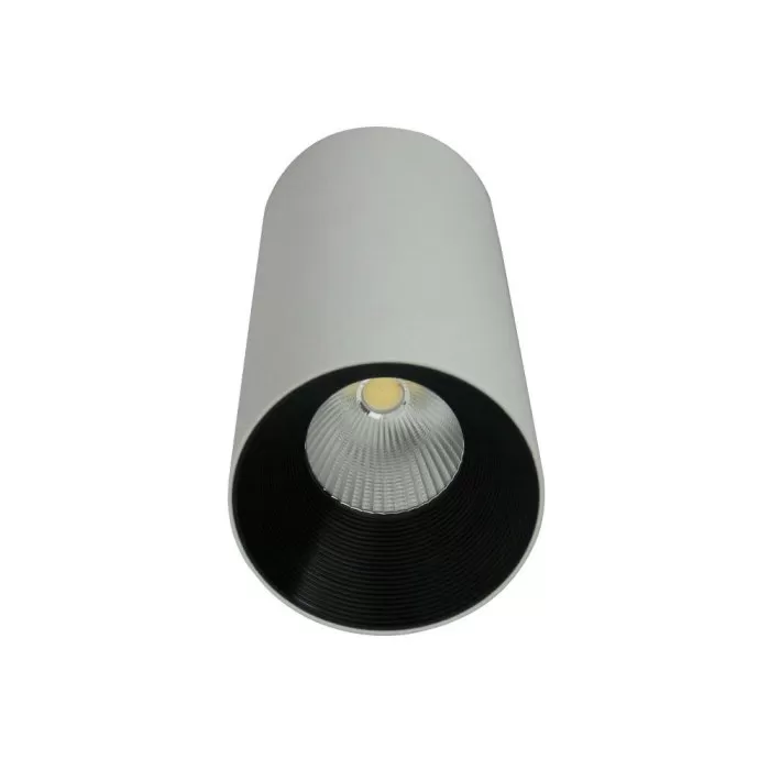 LP877-D7 Downlight White Lampardi 1x12w LED/ H170mm D70mm - img 1