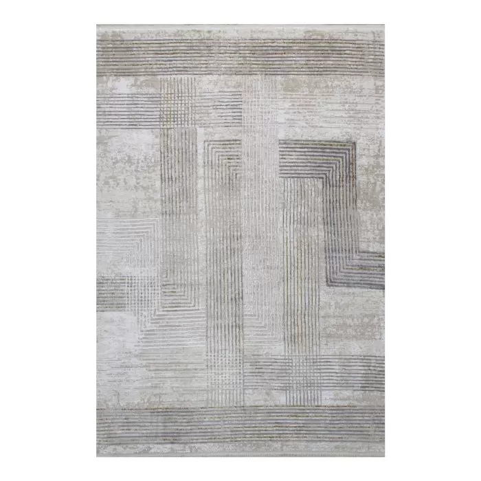 K777A Cream/ Grey Covor Kilim 160 x 230 Milat - img 1