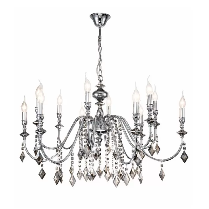 CLN234-6+6 Lustra Bella Cellini 12x40w E14/H70-120cm D90cm - img 1