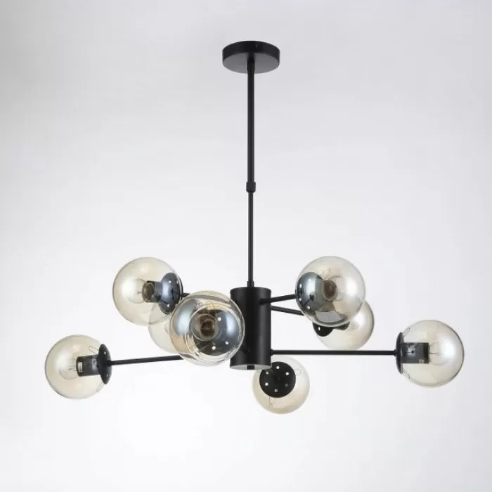 LP543-8 Lustra New York Lampardi 8x60w E27/ H48-70cm D80cm - img 2