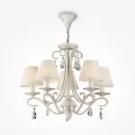 LP261-5 Lustra Bruce Lampardi 5x40w E14/ H48-100cm D60cm - img 1