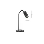 LP759-1T Veioza Riflet Lampardi D60*110mm/IP20 GU10 blackmatt - img 3