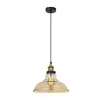 FL6507-D28 Lustra Lumiere Flitz Glass amber E27/1 D28*H26MM - img 1