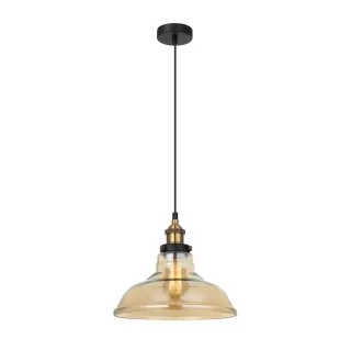 FL6507-D28 Lustra Lumiere Flitz Glass amber E27/1 D28*H26MM