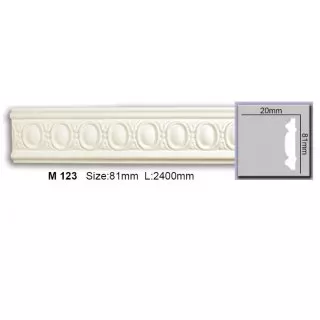 M123 Molding ornament Harmony 81x20x2400