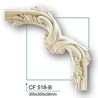 CF518B-8 (CR818 B) Colt molding  Gaudi Decor 300x28x300
