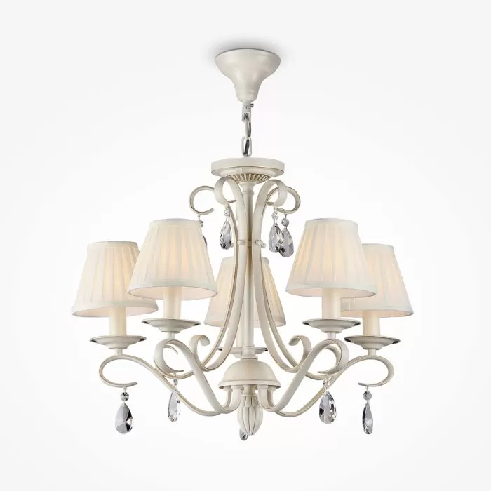 LP261-5 Lustra Bruce Lampardi 5x40w E14/ H48-100cm D60cm - img 1