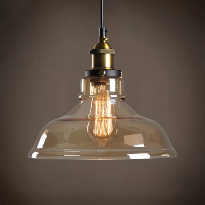 FL6507-D28 Lustra Lumiere Flitz Glass amber E27/1 D28*H26MM - img 2