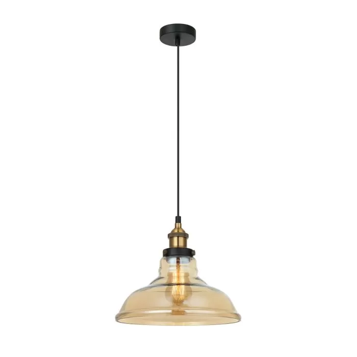 FL6507-D28 Lustra Lumiere Flitz Glass amber E27/1 D28*H26MM - img 1