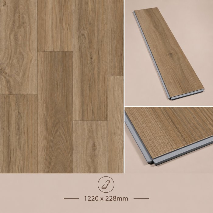 NG6018-01-PL Laminat SPC PLANK  228x1220-.278/1 cutx8 b. = 2.225 m2 / 1buc = 0,278m2 - img 1