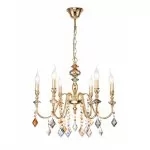 CLN235-6 Lustra Dona Cellini 6x40w E14/H62-112cm D56cm - img 1
