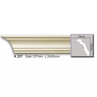 K237 (AB142) Cornisa neted Harmony 103x76x2400
