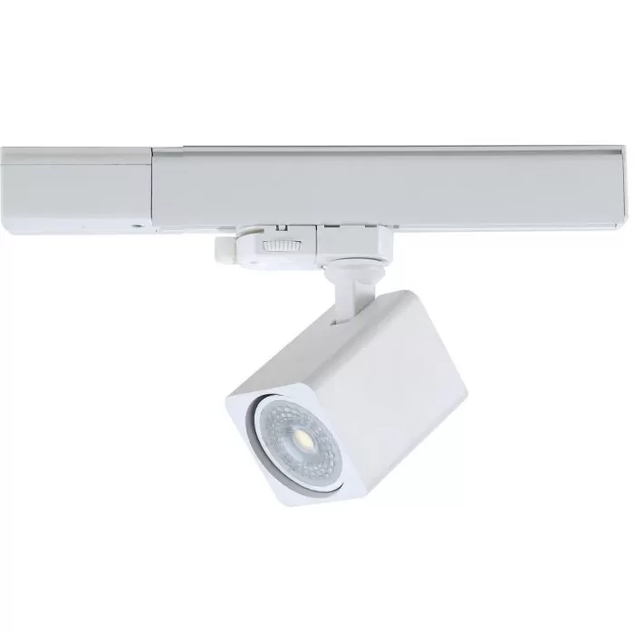 LP741-1C Spot Track Elinvago White Lampardi 1x50w GU10/H7-10cm D6cm - img 1