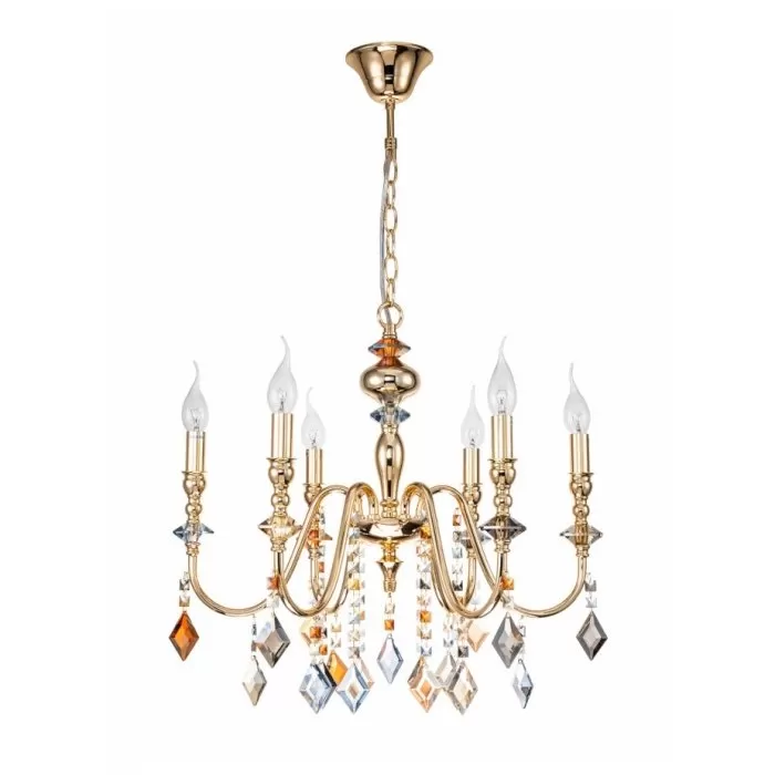 CLN235-6 Lustra Dona Cellini 6x40w E14/H62-112cm D56cm - img 3