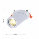 LP5252-1C Aplica IOS Lampardi 90*90*150MM/GU10 - img 3