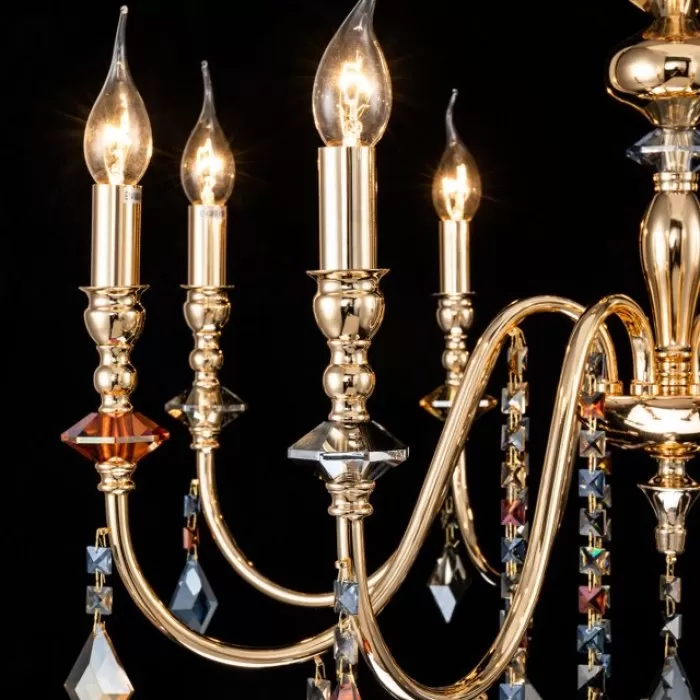 CLN235-8 Lustra Dona Cellini 8x40w E14/H66-116cm D70cm - img 8