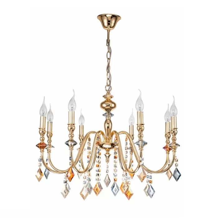 CLN235-8 Lustra Dona Cellini 8x40w E14/H66-116cm D70cm - img 3