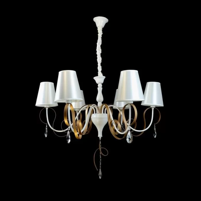 LP262-6 Lustra Estelle Lampardi 6x40w E14/ H660-120cm D86cm - img 3