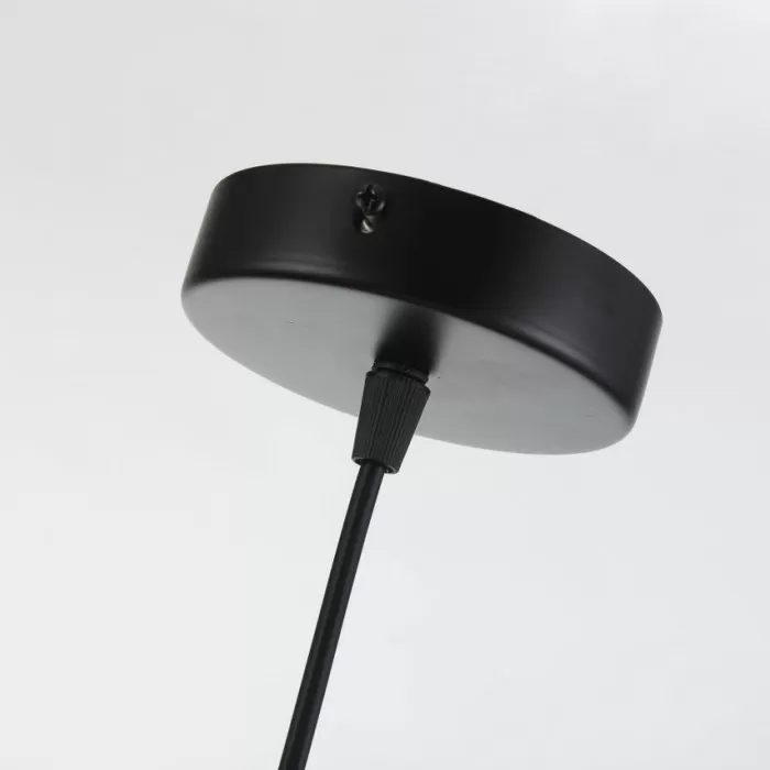 LP544-1P Suspensie Rette Black Lampardi 1x60w E27/ H27-110cm D15cm - img 5