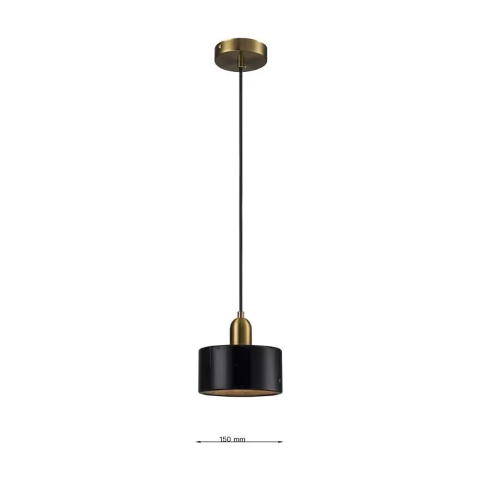 LP5188-1P Suspensie black marble MARBLE Lampardi - img 3