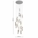 LP128-18CH Lustra Stair Lampardi  - img 3