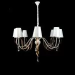 LP262-8 Lustra Estelle Lampardi 8x40w E14/ H70-130cm D100cm - img 4