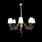 LP262-8 Lustra Estelle Lampardi 8x40w E14/ H70-130cm D100cm - img 3