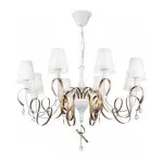LP262-8 Lustra Estelle Lampardi 8x40w E14/ H70-130cm D100cm - img 1