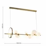 LP4015-L120 Lustra Millas Lampardi  - img 3