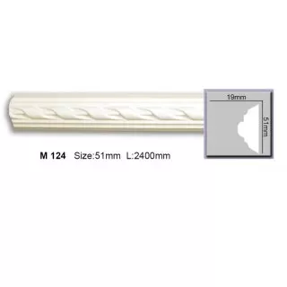 ZM124 Molding ornament Harmony 51x19x2400