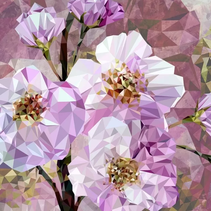 XXL4-064 Blooming Gems 368*248 cm - img 1