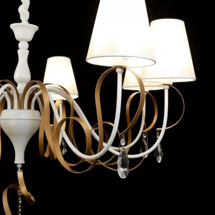 LP262-8 Lustra Estelle Lampardi 8x40w E14/ H70-130cm D100cm - img 6