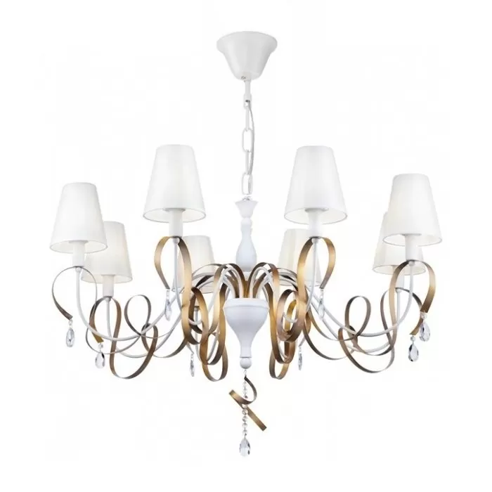 LP262-8 Lustra Estelle Lampardi 8x40w E14/ H70-130cm D100cm - img 1