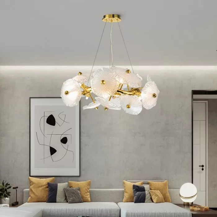CLN1005-D65 Lustra Grapedrop Cellini gold - img 2