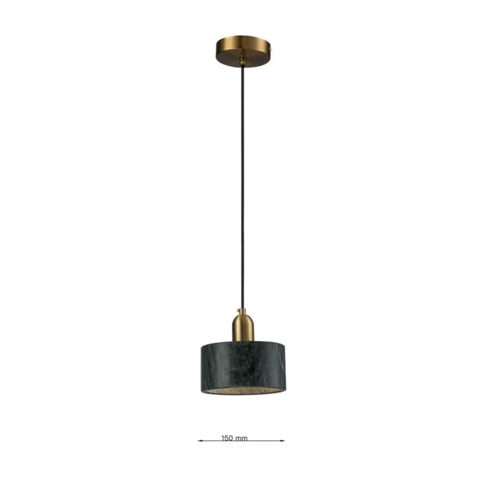 LP5189-1P Suspensie green marble MARBLE Lampardi - img 3