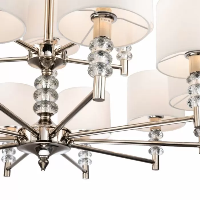 CLN238-15 Lustra Cuty Cellini 15x40w E14/H90-160cm D94cm - img 7