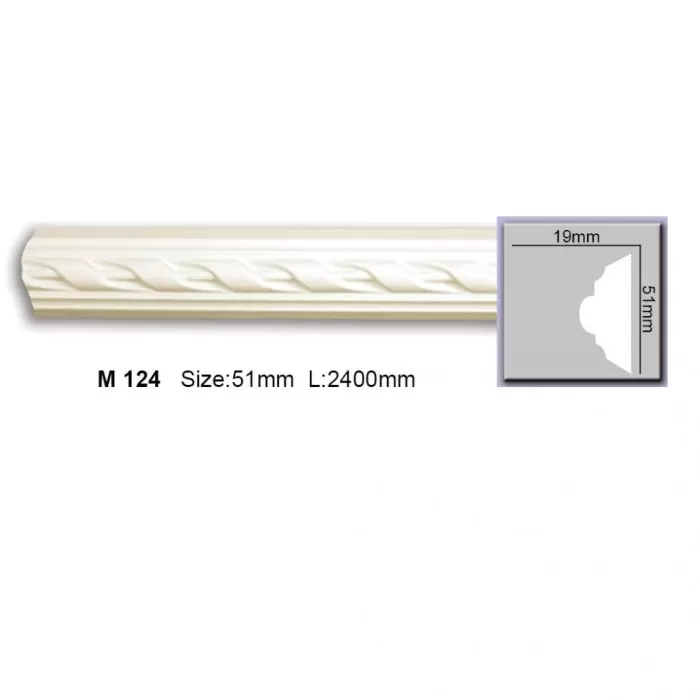 ZM124 Molding ornament Harmony 51x19x2400 - img 1