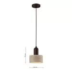 LP5190-1P Suspensie yellow STONE Lampardi - img 3