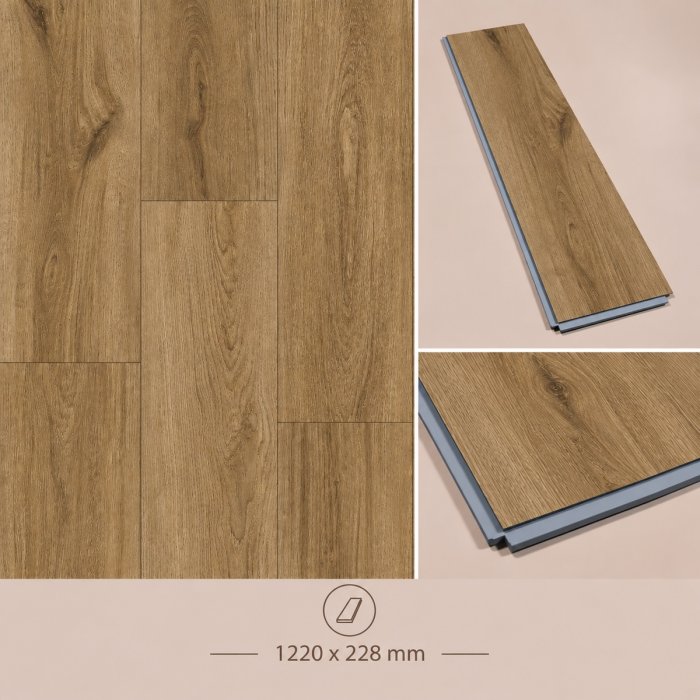NG6019-04-PL Laminat SPC PLANK  228x1220-.278/1 cutx8 b. = 2.225 m2 / 1buc = 0,278m2 - img 1