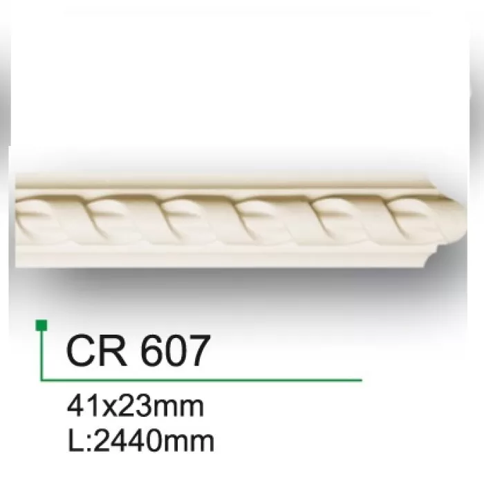 CR607-8 (CR707) Molding ornament Gaudi Decor 41x23x2440 - img 1