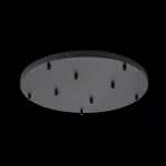 LP764-R9BK Baza rotunda 9 fire Thin Lampardi H4cm D50cm black - img 9