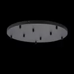 LP764-R9BK Baza rotunda 9 fire Thin Lampardi H4cm D50cm black - img 8