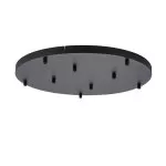 LP764-R9BK Baza rotunda 9 fire Thin Lampardi H4cm D50cm black - img 4