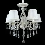 LP263-5 Lustra Verona Lampardi 5x40w E14/ H58-120cm D60cm - img 2