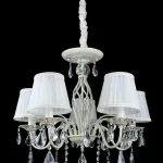 LP263-5 Lustra Verona Lampardi 5x40w E14/ H58-120cm D60cm - img 5