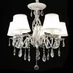 LP263-5 Lustra Verona Lampardi 5x40w E14/ H58-120cm D60cm - img 1