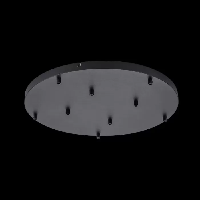 LP764-R9BK Baza rotunda 9 fire Thin Lampardi H4cm D50cm black - img 9