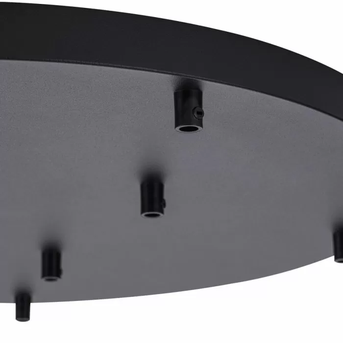 LP764-R9BK Baza rotunda 9 fire Thin Lampardi H4cm D50cm black - img 6