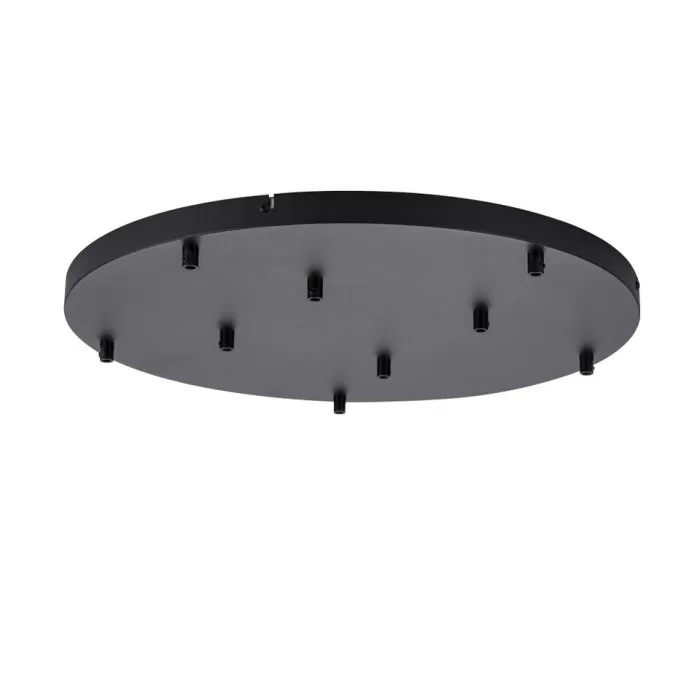 LP764-R9BK Baza rotunda 9 fire Thin Lampardi H4cm D50cm black - img 4