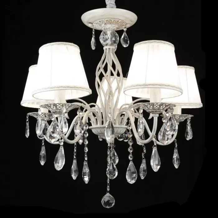 LP263-5 Lustra Verona Lampardi 5x40w E14/ H58-120cm D60cm - img 1